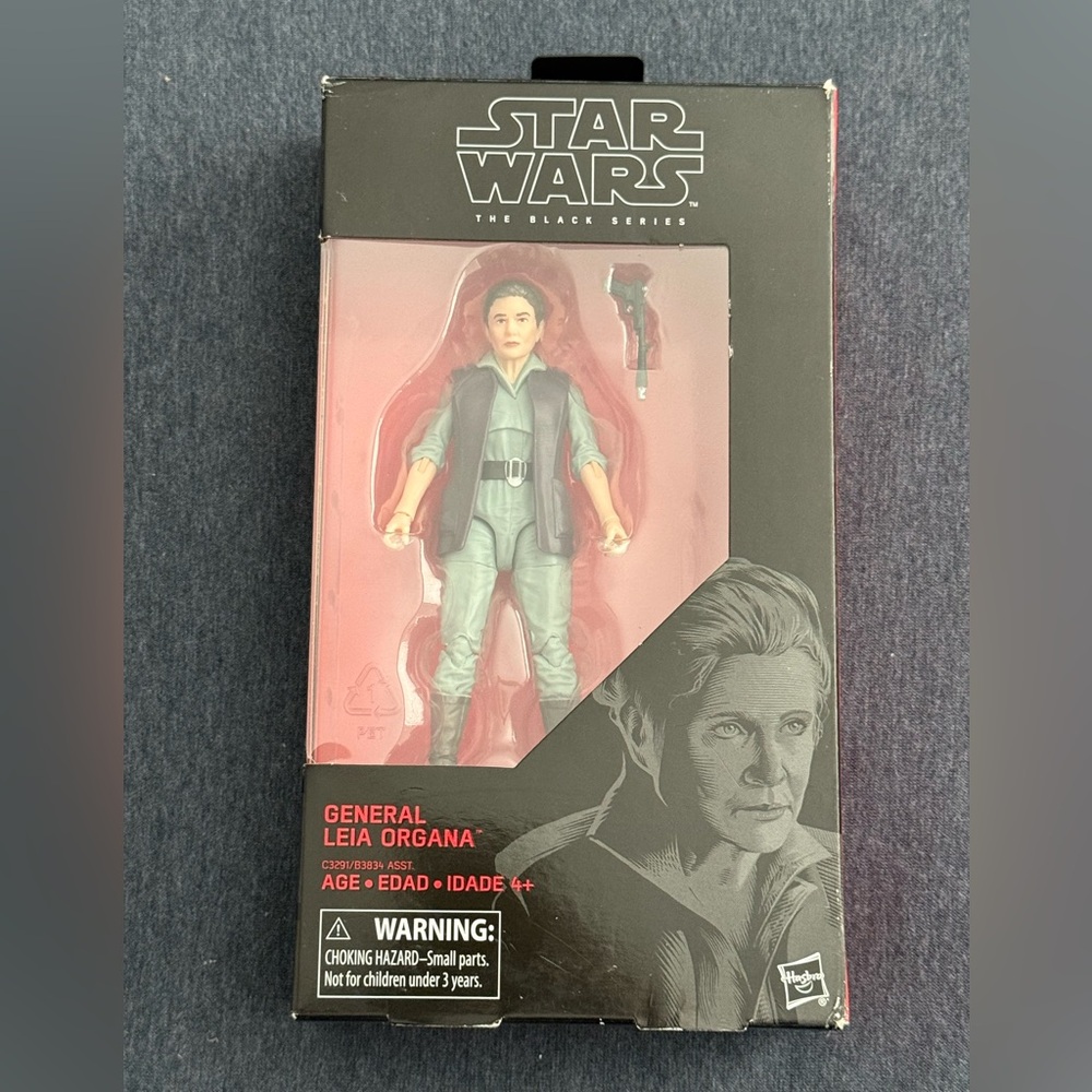 NWT Star Wars The Black Series General Leia Organa